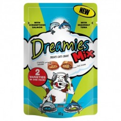 Dreamies Mix Salmon & Tuna 8x60g