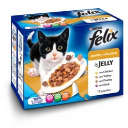 Felix Pouch Poultry CIJ 4x12x100g