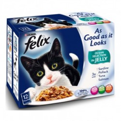 Felix Pouch AGAIL Ocean Feast 4x12x100g