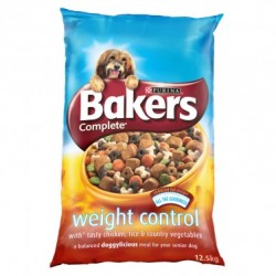 Bakers Complete Weight Control with Chicken & Veg 12.5kg