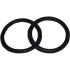 Bitz Rubber Rings for Peacock safety stirrups 