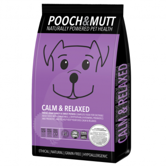 Pooch & Mutt Calm & Relaxed Grain Free Dog Food 2kg Pooch & Mutt Calm & Relaxed Grain Free Dog Food 2kg