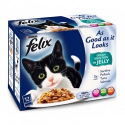 Felix Pouch AGAIL Ocean Selection 4x12x100g