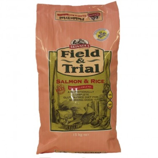 Skinners Field & Trial Salmon & Rice 15kg Skinners Field & Trial Salmon & Rice 15kg