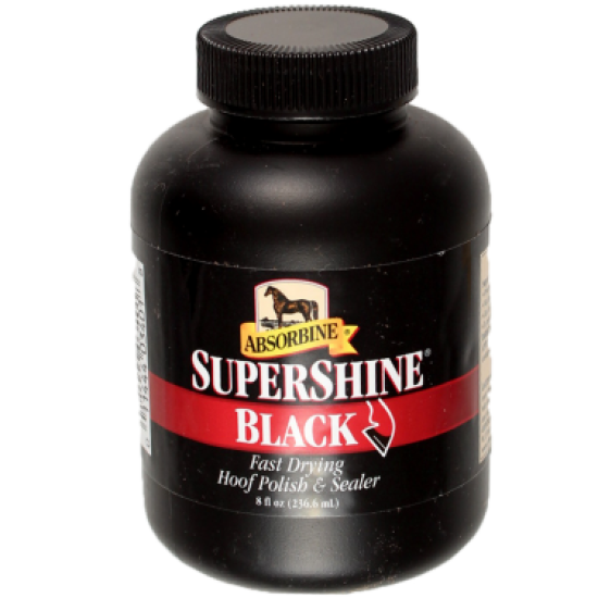 Absorbine SuperShine Hoof Polish & Sealer Black 237 ml Absorbine SuperShine Hoof Polish & Sealer Black 237 ml