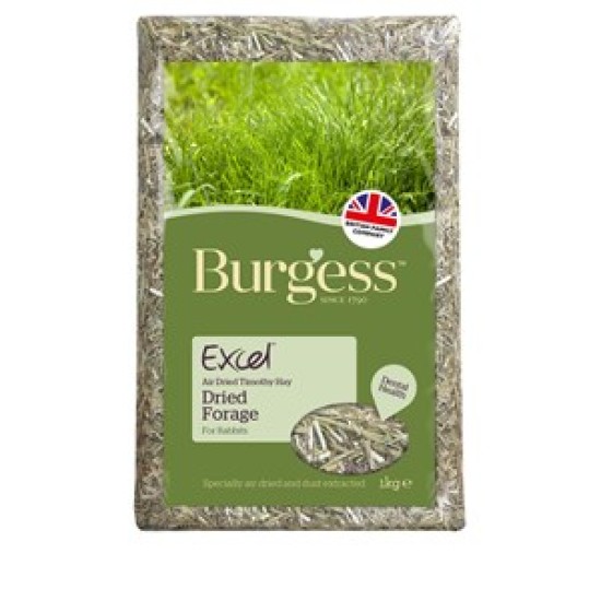 Burgess Excel Forage Rabbit Food 1kg Burgess Excel Forage Rabbit Food 1kg
