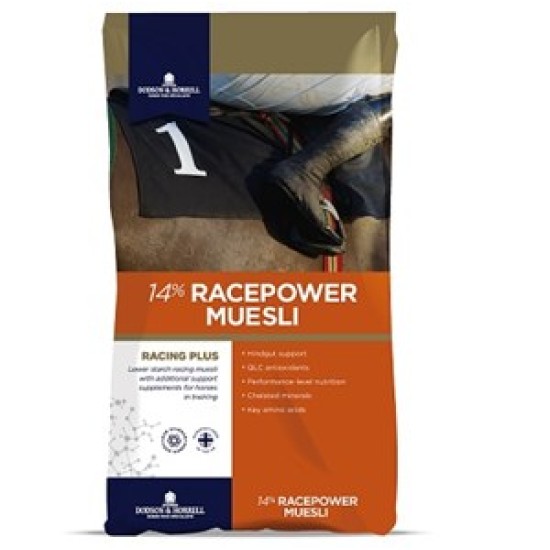 Dodson & Horrell Racepower Muesli 14% 25kg Dodson & Horrell Racepower Muesli 14% 25kg