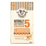 Laughing Dog Naturally 5 Adult Chicken Dog Food 12kg