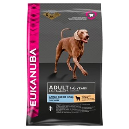 Eukanuba Adult Large Breed with Lamb & Rice 12kg Eukanuba Adult Large Breed with Lamb & Rice 12kg