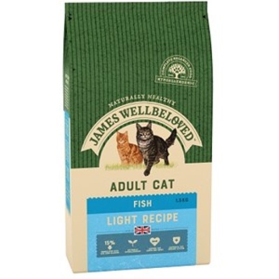 James Wellbeloved Cat Light Fish 1.5kg James Wellbeloved Cat Light Fish 1.5kg