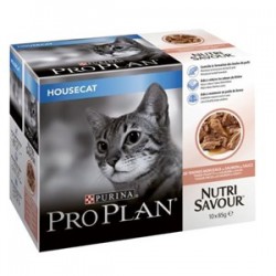 Pro Plan NutriSavour Housecat 4 10 x 85g
